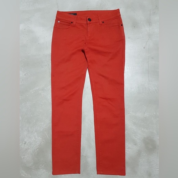 Gucci Logo GG Monogram Badge red Jeans - Picture 2 of 14